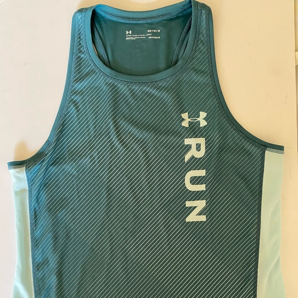 Under Armour Heat Gear Running Top size Medium